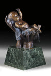 The Gift - Bronze  by artist Phyllis deQuevedo