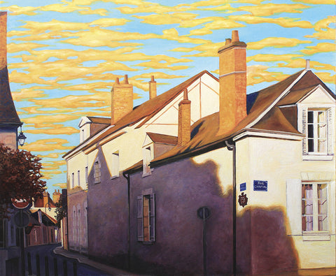 Amboise - oil on canvas  by artist Sandra Bryant