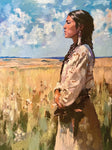 Prairie Flower - Oil  by artist Jandi Small