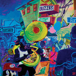 After Jazzfest Lets Out - acrylic paint on canvas  by artist Steve Spencer