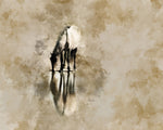 Rippling Equine Reflection - Photograph/Digital Art  by artist David Schafer