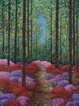 Azalea Trail - Acrylic  by artist Erika Grande