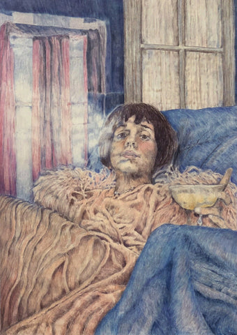 carmen schaefer - "Blue Woman"