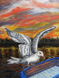 Kimberlie Miller - "Sunset Over Pelican Lake"