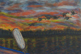 Kimberlie Miller - "Sunset Over Pelican Lake"