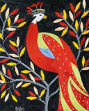 Chief Babs - "Peacock sitting in tree branch"
