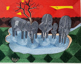 Chief Babs - "Elephant in sunset"
