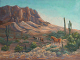 Jan Oxendale - "Canyon Lake Sunset"