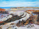 Pamela Parsons - "Quiet Beach. Edwin B. Forsythe National Wildlife Refuge. Holgate, NJ."