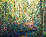 Pamela Parsons - "Delaware Canal Morning, Bucks County, PA"