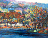 Pamela Parsons - "On the Delaware in Bucks County, PA"