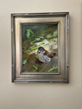 Sharon K Hernly - "Sparrow Arrives for Breakfast"