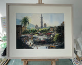 David D. Pearce - "Cairo Bird Souq, Citadel of Saladin"