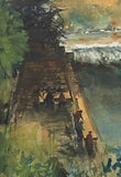 David D. Pearce - "River Crossing, Veria, Greece"