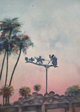David D. Pearce - "Don Quixote Weathervane, San Clemente"