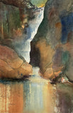 David D. Pearce - "Pool of the Red-Gold Rocks"
