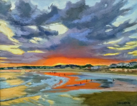 Susan E Drennan - "Good Harbor Sunset"