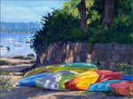 Susan E Drennan - "Waiting Kayacks"
