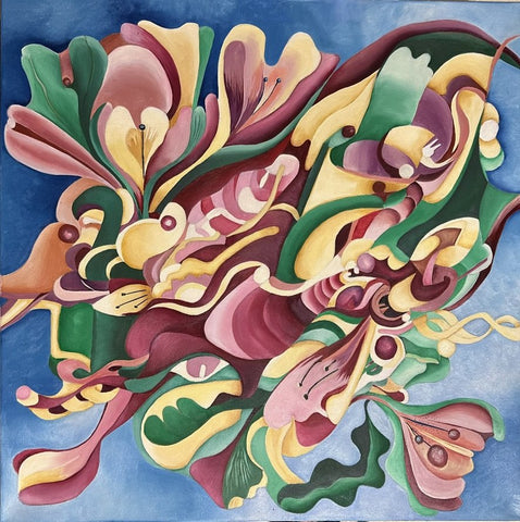 Caroline Chilton - "Floral Abstract #2"