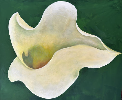 Margaret Skiles - "Calla Lily Abstraction"
