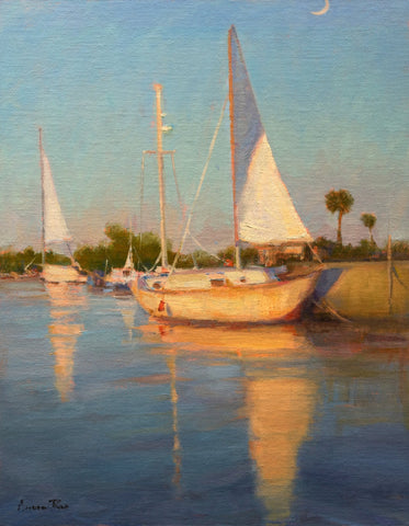 Aruna Rao - "Harbor Reflections"