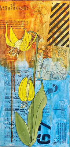 Laurie S Waalkes - "Glacier Lilies"