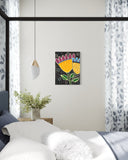 Joyce Wynes - "Floral: One Stem Different Blooms"