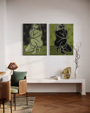 Joyce Wynes - "Figurative:  Black thinking Lady"