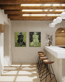 Joyce Wynes - "Figurative:  Black thinking Lady"