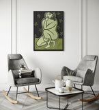 Joyce Wynes - "Figurative:  Green Thinking Lady"