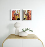 Joyce Wynes - "Abstract Smalls: Viewing Your Choices From Above 2"