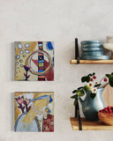 Joyce Wynes - "Abstract Smalls: Crazy Daze 1"