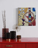 Joyce Wynes - "Abstract Smalls: Crazy Daze 1"