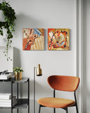 Joyce Wynes - "Abstract Smalls: Emotional Reactions 5"