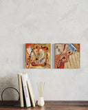 Joyce Wynes - "Abstract Smalls: Emotional Reactions 5"