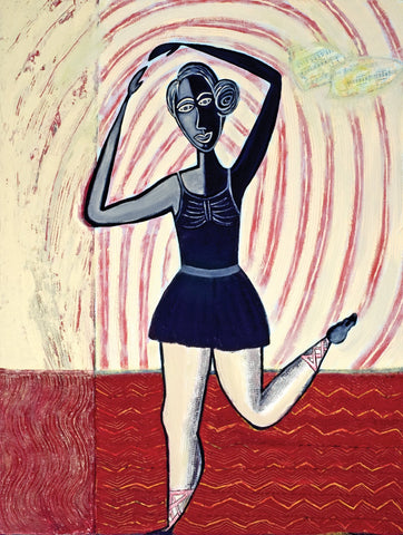 Joyce Wynes - "Figurative: Dancer 3"