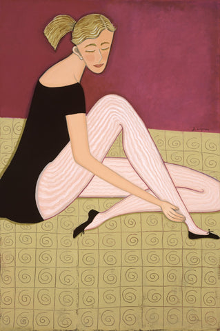 Joyce Wynes - "Figurative: Dancer 2"