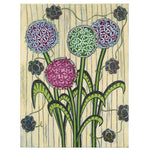 Joyce Wynes - "Vine Entwined Alliums"
