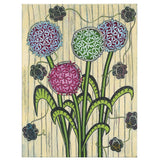 Joyce Wynes - "Floral: Vine Entwined Alliums"