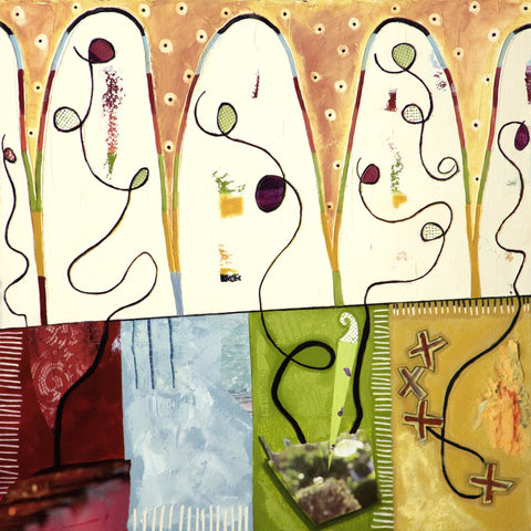 Joyce Wynes - "Shape Defined Abstracts: Hills and Valleys of Life"