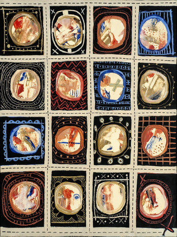 Joyce Wynes - "Shape Defined Abstracts: Quirky Quilt"