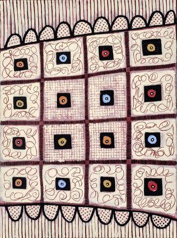 Joyce Wynes - "Shape Defined Abstracts: Four Squared"