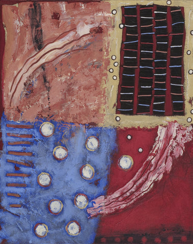 Joyce Wynes - "Shape Defined Abstracts: Going from Place to Place"