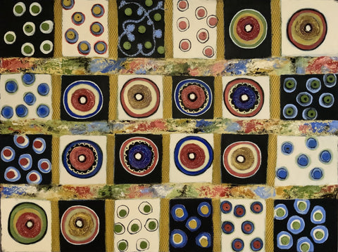 Joyce Wynes - "Shape Defined Abstracts: Coming Full Circle"