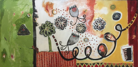 Joyce Wynes - "Shape Defined Abstracts: A Bit of Whimsey in Your Day"