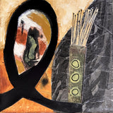 Joyce Wynes - "Abstract Smalls: shifting Pathways 1"