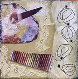 Joyce Wynes - "Abstract Smalls: Shaping Our Thoughts 2"
