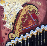 Joyce Wynes - "Abstract Smalls: Crazy Daze 3"