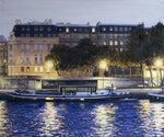 Sandra Bryant - "Evening along the Seine"