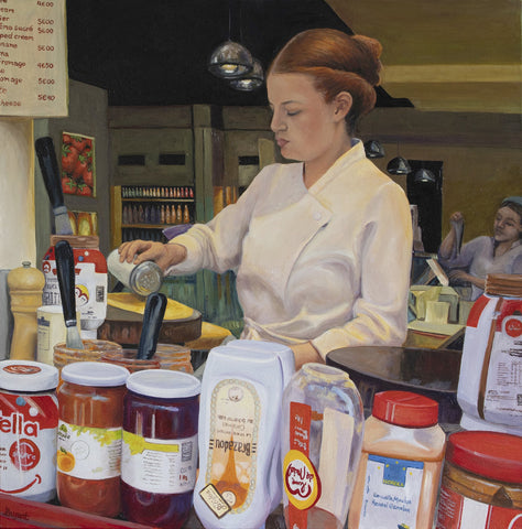 Sandra Bryant - "Creperie Montmartre Paris"